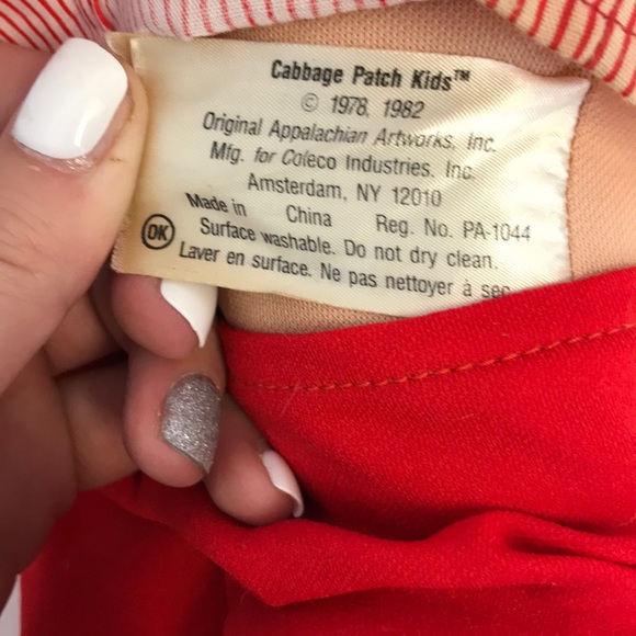 Vintage 78 - 82 Original Cabbage Patch Doll 16" - Picture 6 of 7
